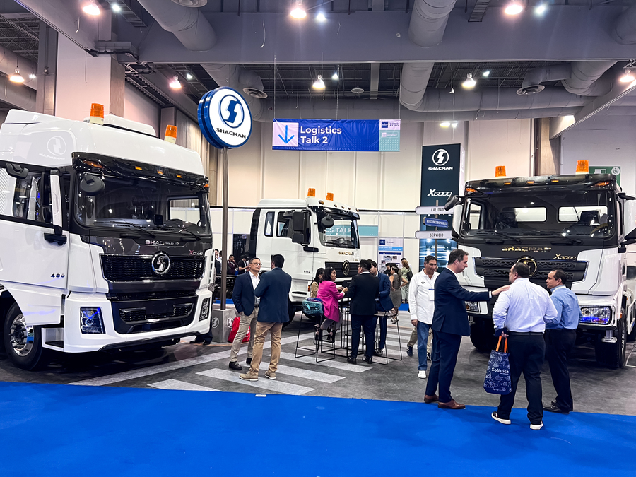 SHACMAN muestra su fortaleza en la Logistics World Summit & Expo 2024.