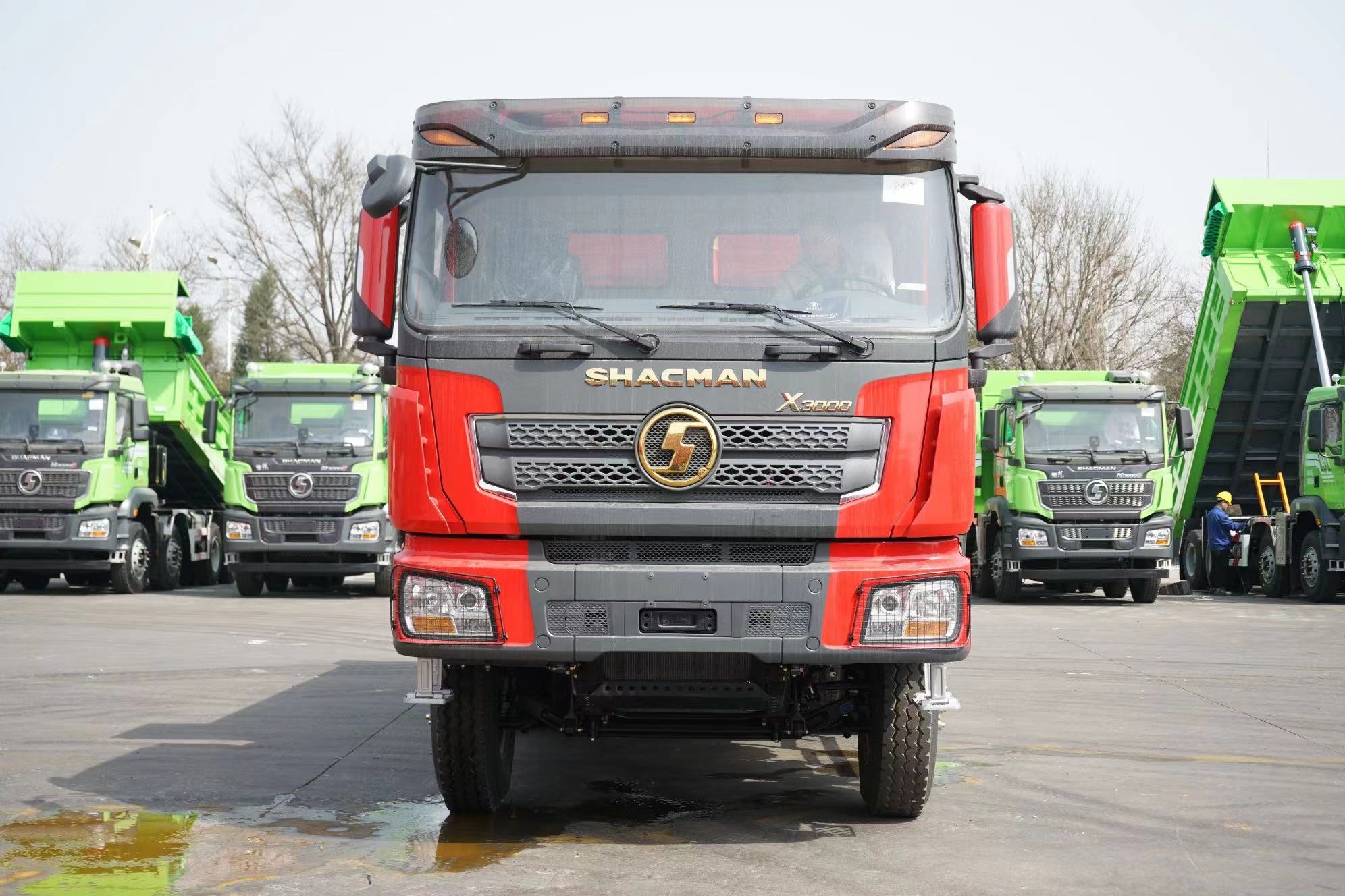 SHACMAN X3000 SX32586W354C camion volquete